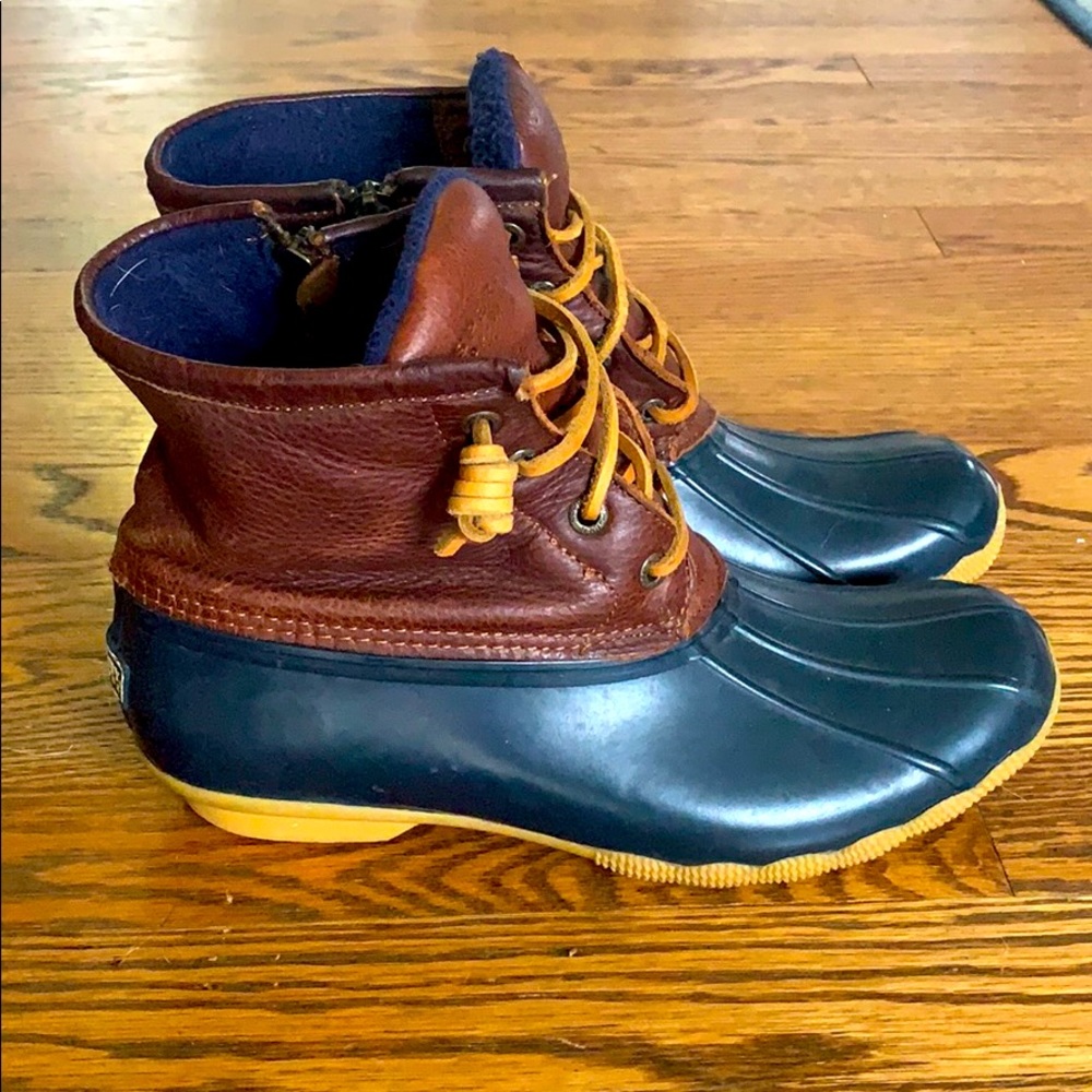 Sperry Duck Boots Size 7